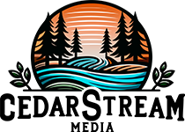 Cedar Stream Media Logo