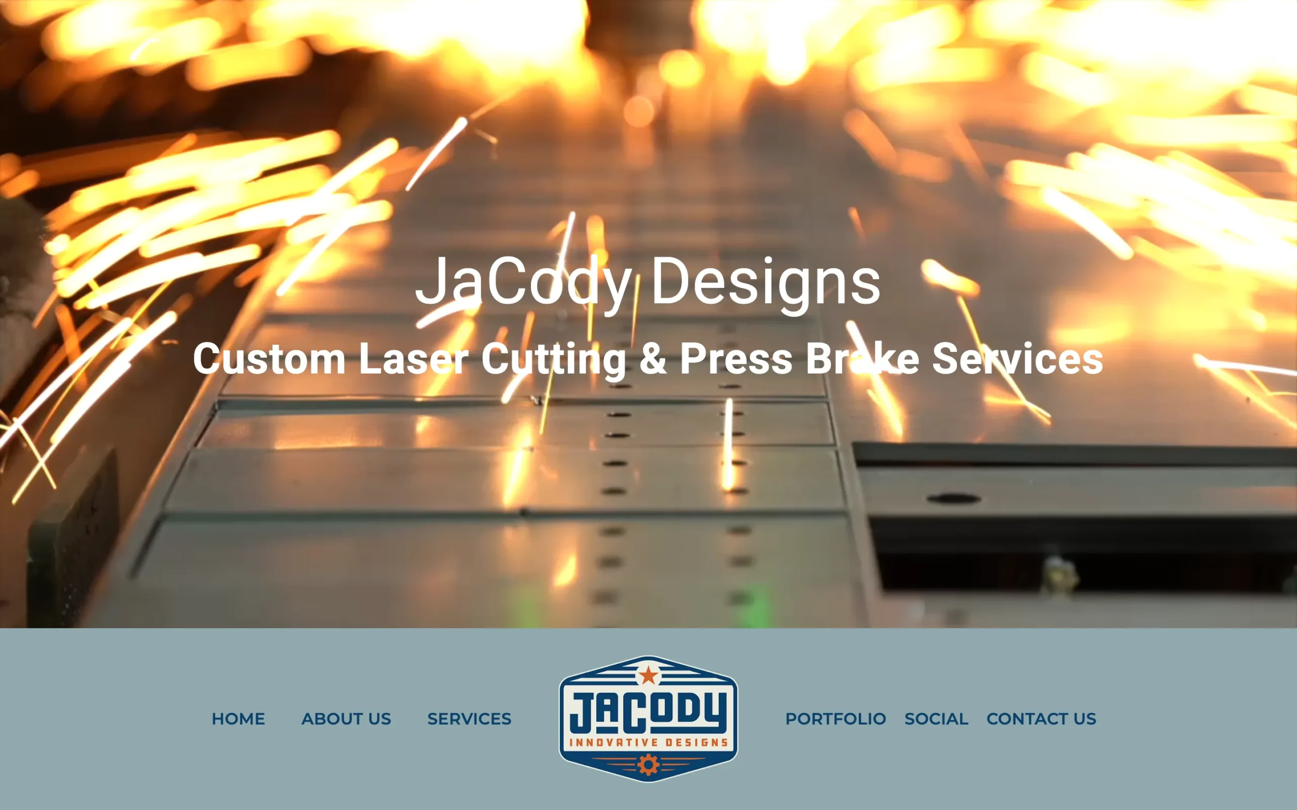 JaCody Innovative Designs website, built by Cedar Stream Media